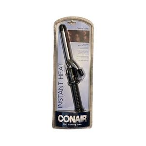 Conair 1 in” Instant Heat Curling Iron “Classic Curls” 25 Heat Settings, new